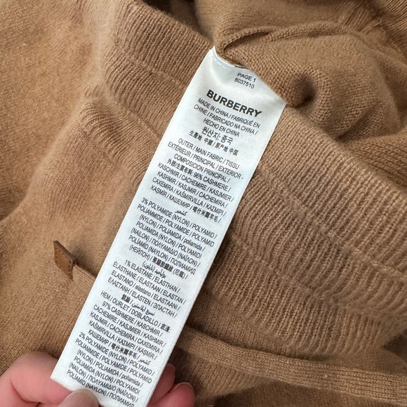 Burberry Cashmere Sweatpants SUPER SOFT - Picture 6 of 7